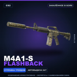M4A1-S | Flashback | Закалённое в боях · Скин Counter-Strike 2