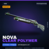 StatTrak™ Nova | Clear Polymer | Поношенное · Скин Counter-Strike 2