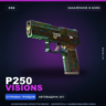 P250 | Visions | Закалённое в боях · Скин Counter-Strike 2