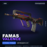 FAMAS | Valence | Поношенное · Скин Counter-Strike 2