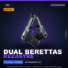 StatTrak™ Dual Berettas | Dezastre | Поношенное · Скин Counter-Strike 2