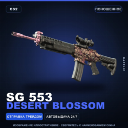 SG 553 | Desert Blossom | Поношенное · Скин Counter-Strike 2