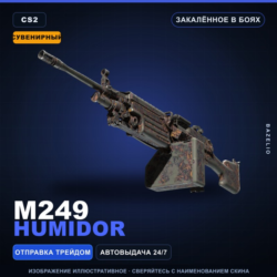 Сувенирный M249 | Humidor | Закалённое в боях · Скин Counter-Strike 2