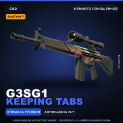 StatTrak™ G3SG1 | Keeping Tabs | Немного поношенное · Скин Counter-Strike 2