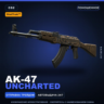 StatTrak™ AK-47 | Uncharted | Поношенное · Скин Counter-Strike 2