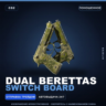 Dual Berettas | Switch Board | Поношенное · Скин Counter-Strike 2