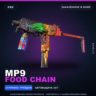 MP9 | Food Chain | Закалённое в боях · Скин Counter-Strike 2