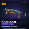 StatTrak™ PP-Bizon | Embargo | Поношенное · Скин Counter-Strike 2