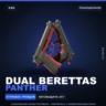 Dual Berettas | Panther | Поношенное · Скин Counter-Strike 2