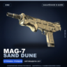 MAG-7 | Sand Dune | Закалённое в боях · Скин Counter-Strike 2