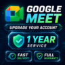 Google Meet | 1 Year | Upgrade Your Account | Fast Activation | Warranty