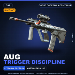 StatTrak™ AUG | Trigger Discipline | После полевых испытаний · Скин Counter-Strike 2
