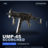 UMP-45 | Scorched | Поношенное · Скин Counter-Strike 2