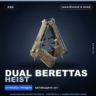 Dual Berettas | Heist | Закалённое в боях · Скин Counter-Strike 2
