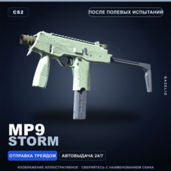 MP9 | Storm | После полевых испытаний · Скин Counter-Strike 2