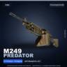 M249 | Predator | Поношенное · Скин Counter-Strike 2