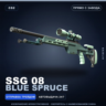 SSG 08 | Blue Spruce | Прямо с завода · Скин Counter-Strike 2