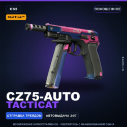 StatTrak™ CZ75-Auto | Tacticat | Поношенное · Скин Counter-Strike 2