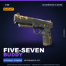 StatTrak™ Five-SeveN | Buddy | Закалённое в боях · Скин Counter-Strike 2
