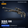 Сувенирный SSG 08 | Prey | Закалённое в боях · Скин Counter-Strike 2