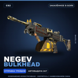 Negev | Bulkhead | Закалённое в боях · Скин Counter-Strike 2