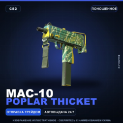 MAC-10 | Poplar Thicket | Поношенное · Скин Counter-Strike 2