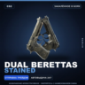 Dual Berettas | Stained | Закалённое в боях · Скин Counter-Strike 2