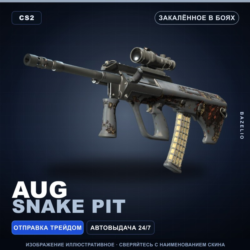 AUG | Snake Pit | Закалённое в боях · Скин Counter-Strike 2