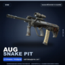AUG | Snake Pit | Закалённое в боях · Скин Counter-Strike 2