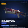 StatTrak™ PP-Bizon | RMX | Поношенное · Скин Counter-Strike 2