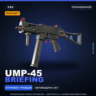StatTrak™ UMP-45 | Briefing | Поношенное · Скин Counter-Strike 2