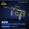 StatTrak™ AUG | Trigger Discipline | Закалённое в боях · Скин Counter-Strike 2