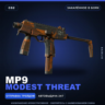 MP9 | Modest Threat | Закалённое в боях · Скин Counter-Strike 2