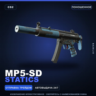 MP5-SD | Statics | Поношенное · Скин Counter-Strike 2