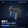 MP7 | Astrolabe | Закалённое в боях · Скин Counter-Strike 2
