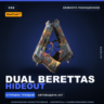 StatTrak™ Dual Berettas | Hideout | Немного поношенное · Скин Counter-Strike 2