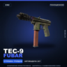 Tec-9 | Fubar | Поношенное · Скин Counter-Strike 2