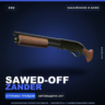 Sawed-Off | Zander | Закалённое в боях · Скин Counter-Strike 2