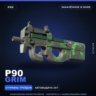 P90 | Grim | Закалённое в боях · Скин Counter-Strike 2