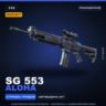 StatTrak™ SG 553 | Aloha | Поношенное · Скин Counter-Strike 2