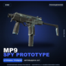 MP9 | Spy Prototype | Поношенное · Скин Counter-Strike 2