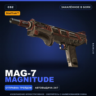 StatTrak™ MAG-7 | MAGnitude | Закалённое в боях · Скин Counter-Strike 2