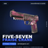 Five-SeveN | Fraise Crane | Закалённое в боях · Скин Counter-Strike 2