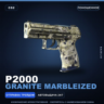 P2000 | Granite Marbleized | Поношенное · Скин Counter-Strike 2
