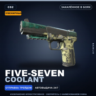 Сувенирный Five-SeveN | Coolant | Закалённое в боях · Скин Counter-Strike 2