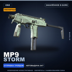 Сувенирный MP9 | Storm | Закалённое в боях · Скин Counter-Strike 2