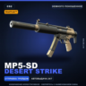 StatTrak™ MP5-SD | Desert Strike | Немного поношенное · Скин Counter-Strike 2