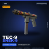 StatTrak™ Tec-9 | Snek-9 | Поношенное · Скин Counter-Strike 2