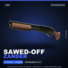 Sawed-Off | Zander | Поношенное · Скин Counter-Strike 2