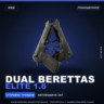 Dual Berettas | Elite 1.6 | Поношенное · Скин Counter-Strike 2